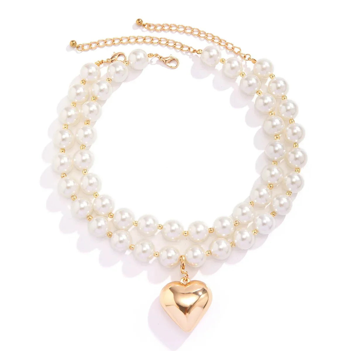 Pearl Heart Necklace