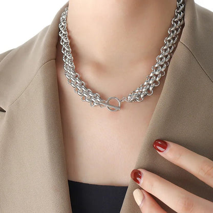 Classy Rice Bead Necklace