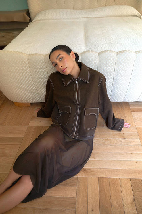 Maya Suede Jacket