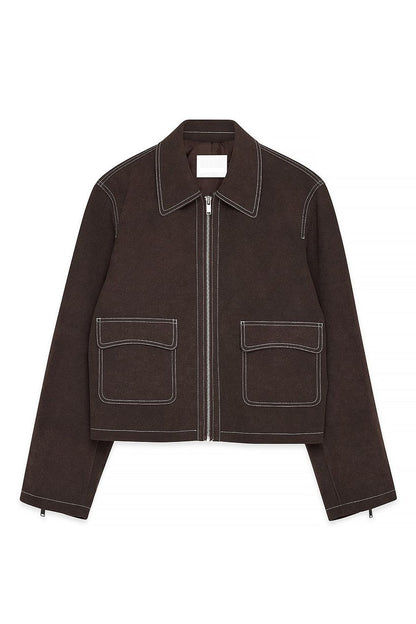 Maya Suede Jacket