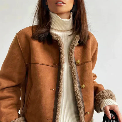 Rosalie Elegant Shearling Jacket
