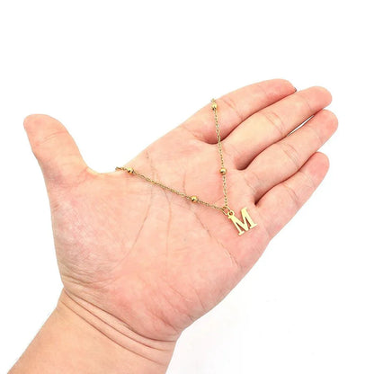 Satellite Chain Letter Necklace