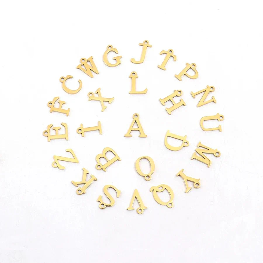 Satellite Chain Letter Necklace