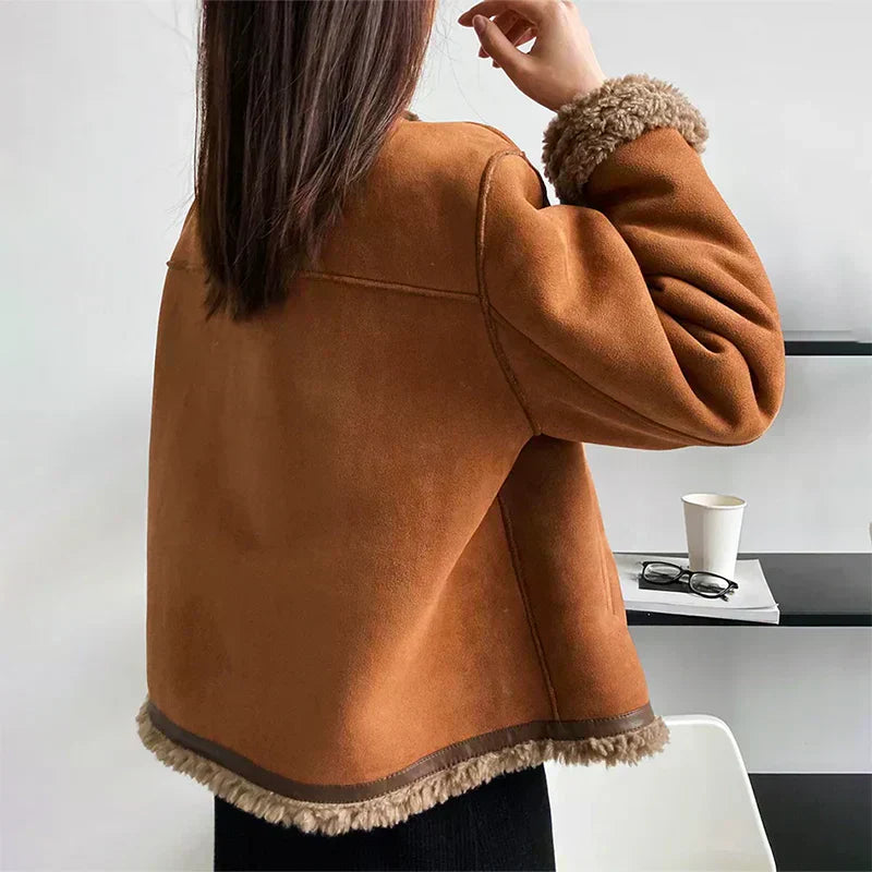 Rosalie Elegant Shearling Jacket