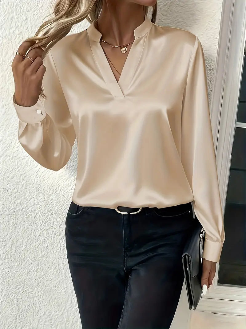Lucia Satin Blouse
