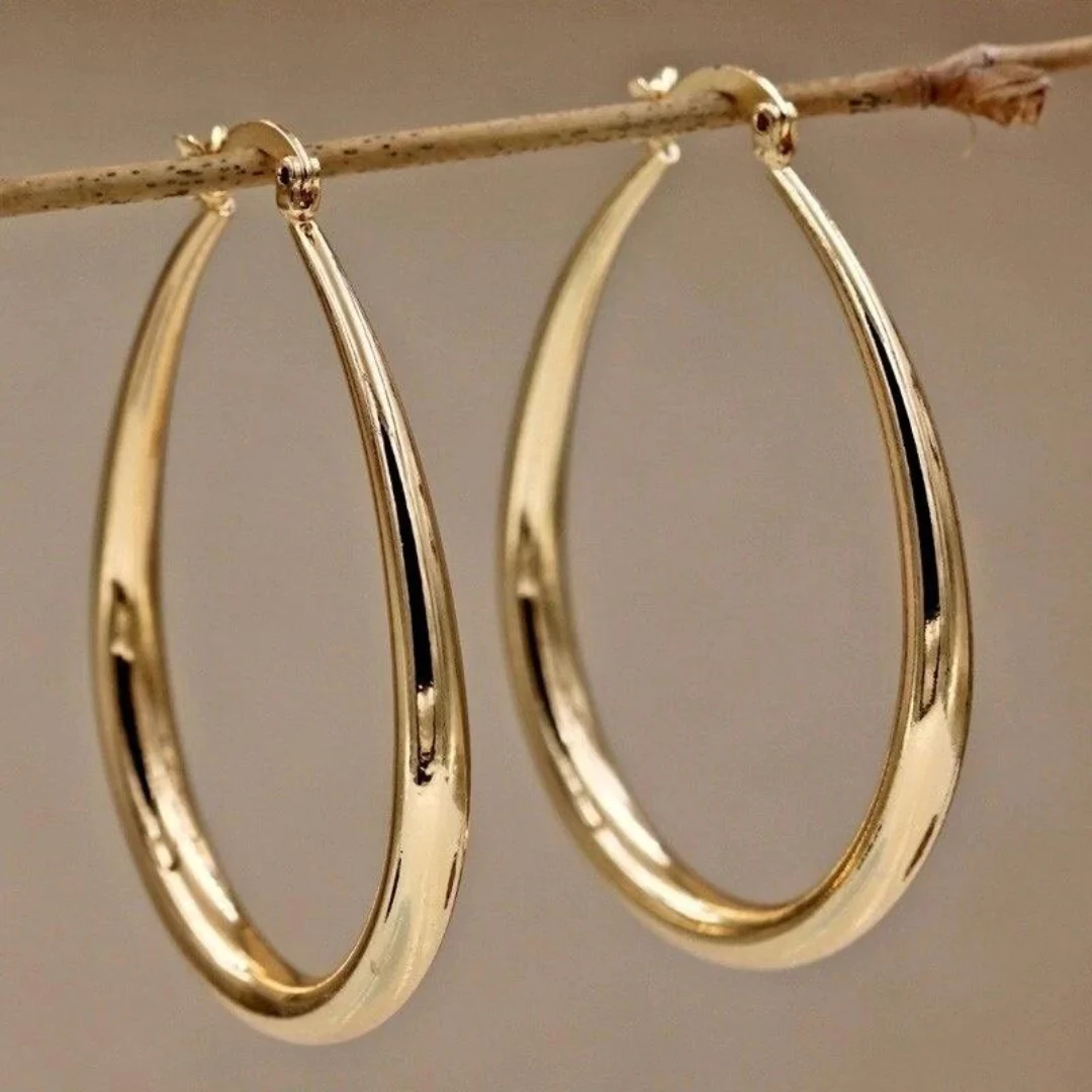 Hazel – Gold Earrings