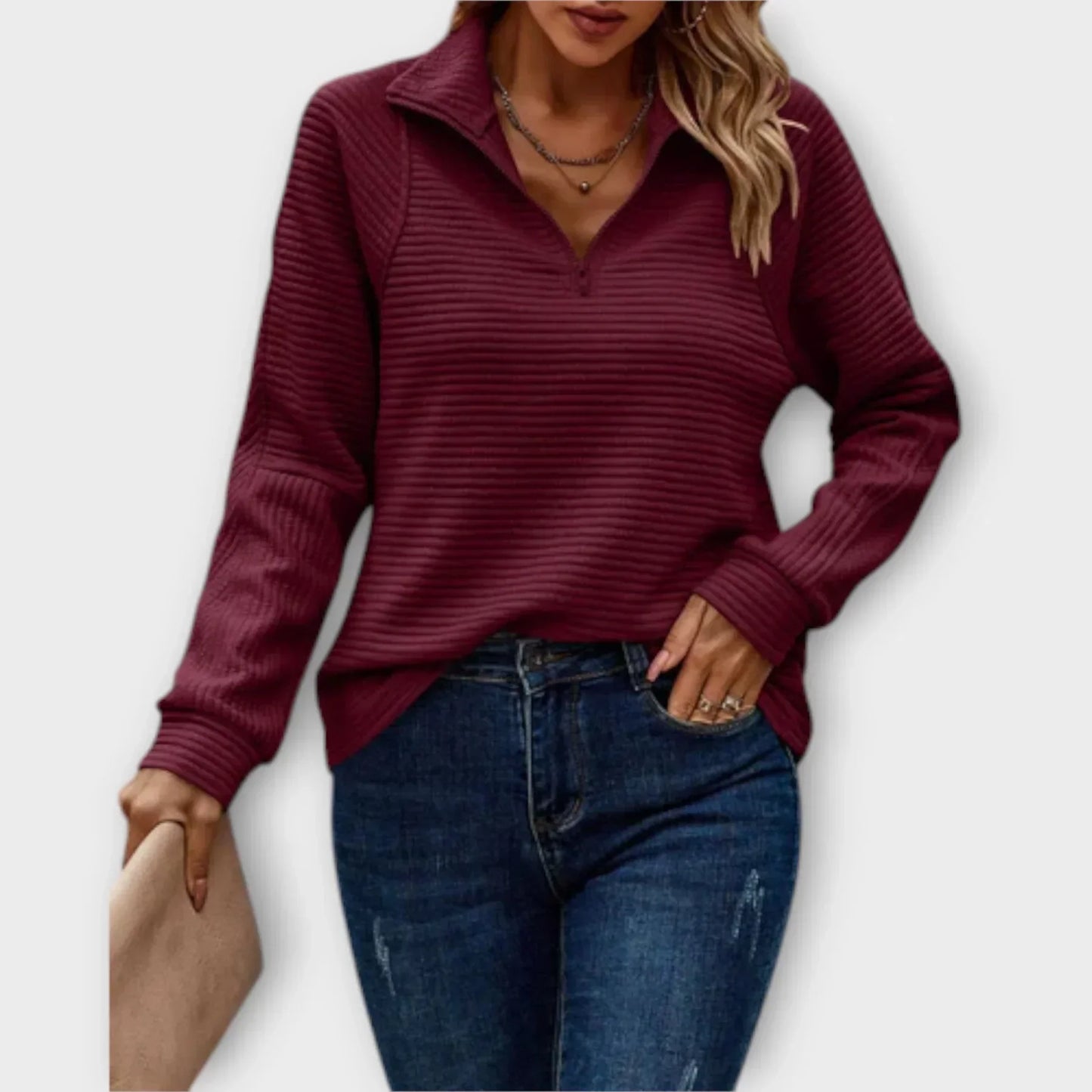 Olivia Half-Zip Pullover
