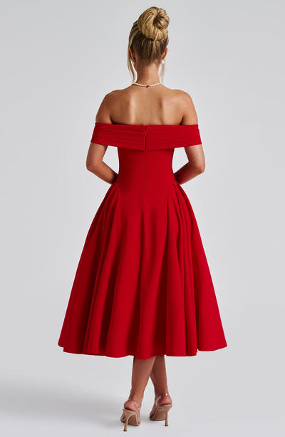 Stylish Stretch Midi Dress