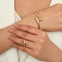 Gold Bracelet & Ring