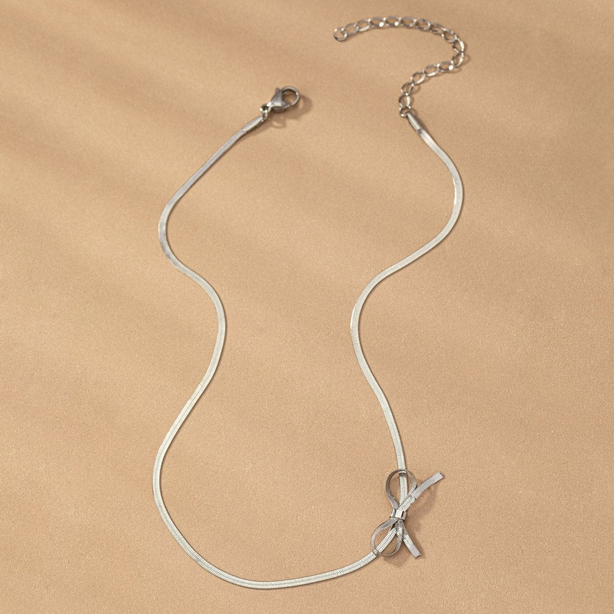 Romantic Bow Necklace