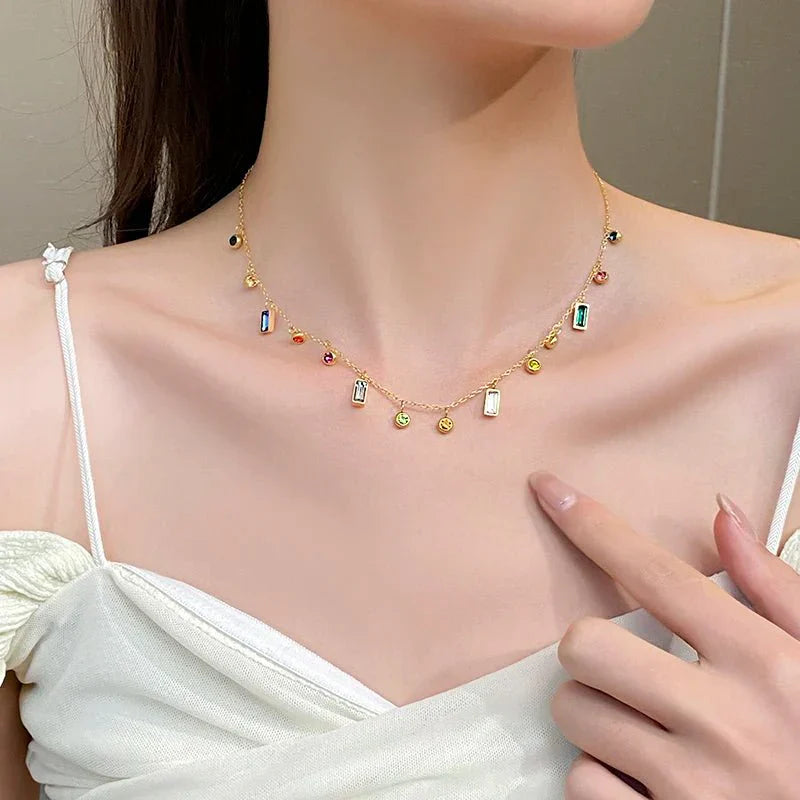 Crystal Choker Necklace