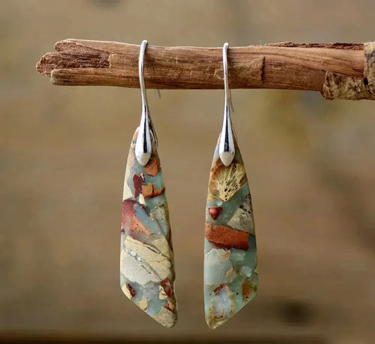 Natural Stone Earrings