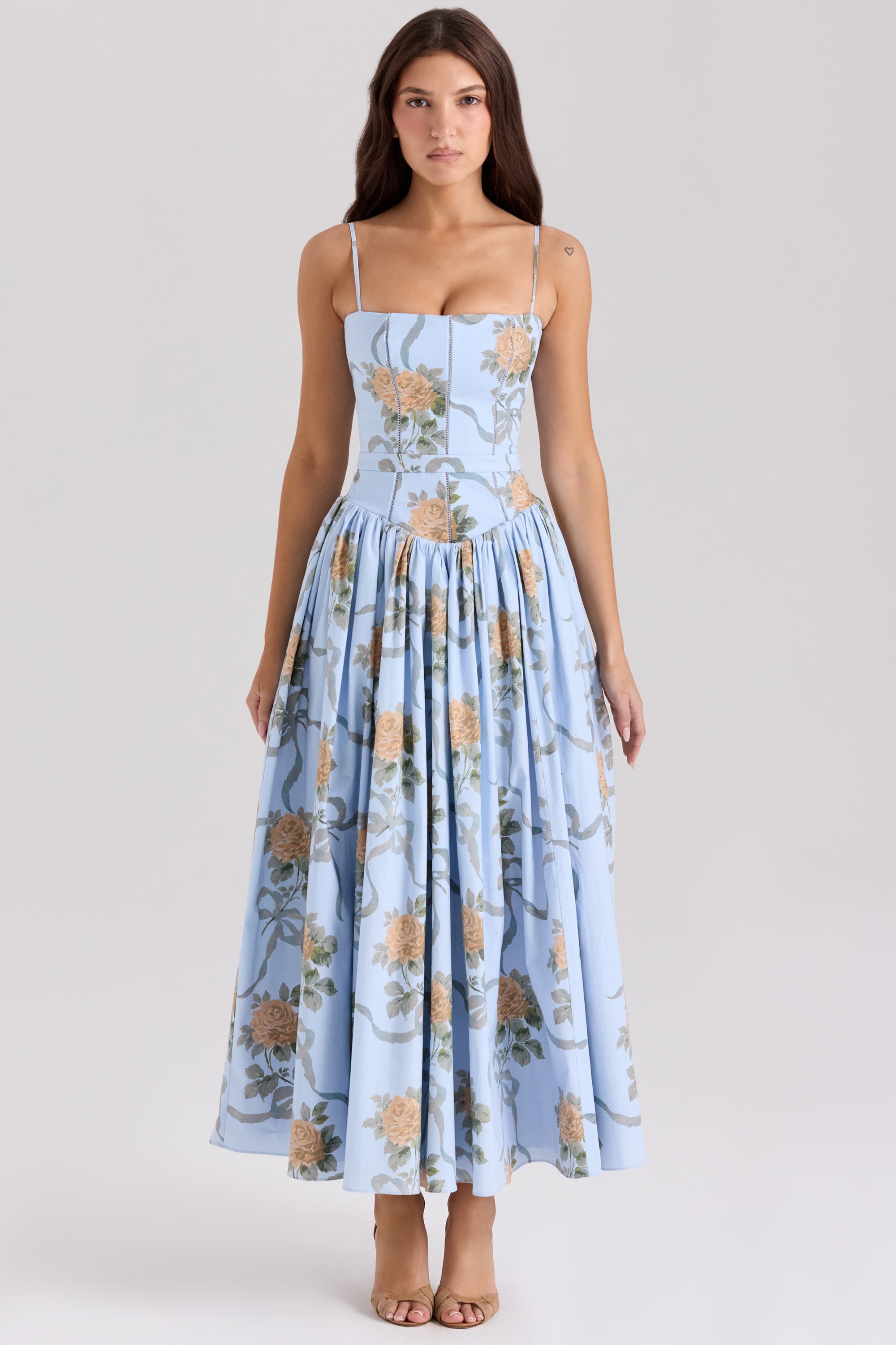 Rosalie Vintage Midi Dress